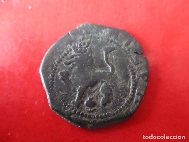 Monedas de Espa&ntilde;a: Felipe II. 2 cuartos. 1556/1598. Cuenca - Foto 2