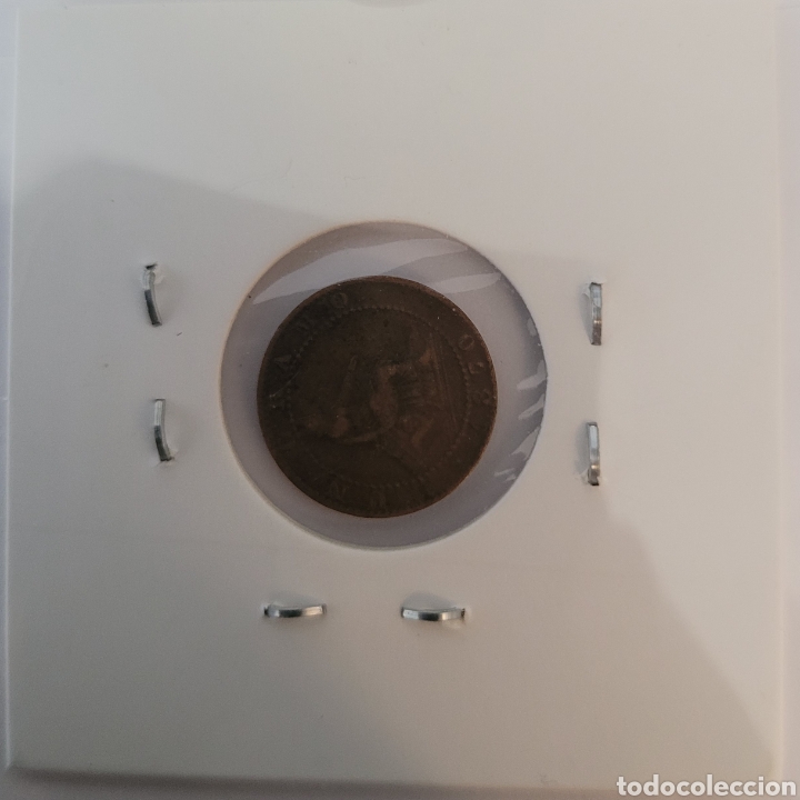 Monedas de Espa&ntilde;a: Moneda de Espa&ntilde;a 1870 1 cts Gov provisional - Foto 1