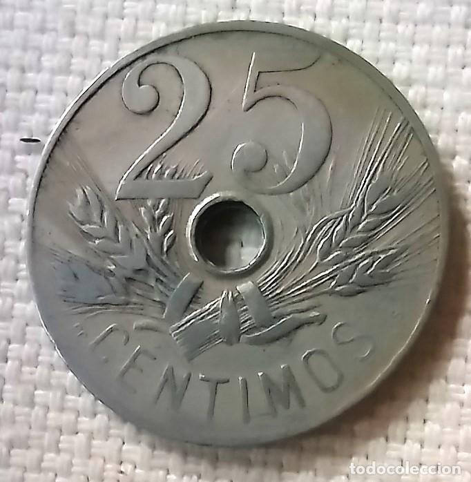 Monedas de Espa&ntilde;a: Moneda de 25 centimos 1927 - Foto 1