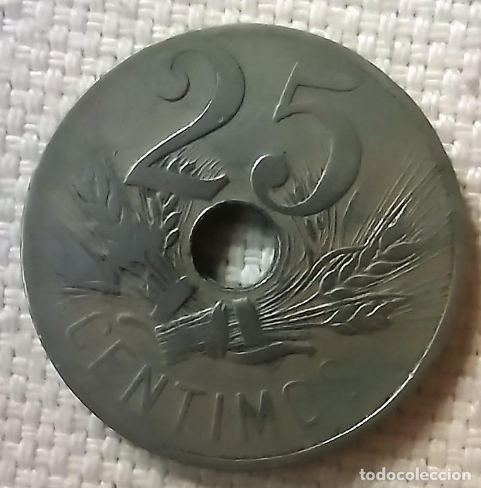 Monedas de Espa&ntilde;a: Moneda de 25 centimos 1927 - Foto 1