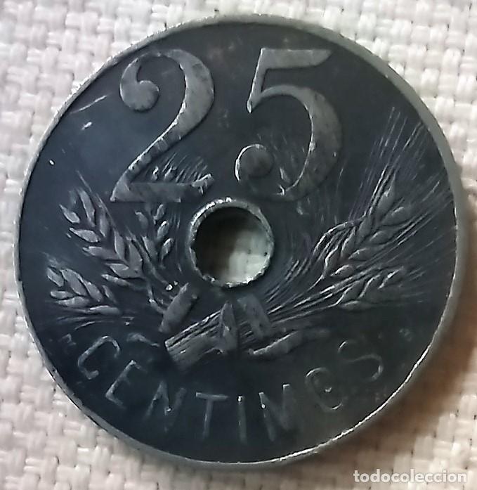 Monedas de Espa&ntilde;a: Moneda de 25 centimos 1927 - Foto 1