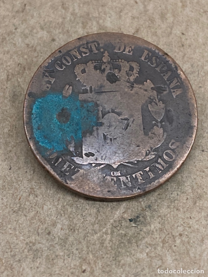 Monedas de Espa&ntilde;a: Moneda de diez c&eacute;ntimos 1979 - Foto 2