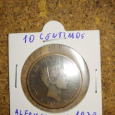 Monedas de España: MONEDA DE ESPAÑA DE ALFONSO XIII DE 10 CENTIMOS DEL AÑO 1878