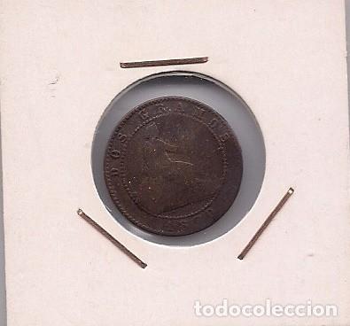Monedas de Espa&ntilde;a: ESPA&Ntilde;A - 2 CENTIMOS DE COBRE DE 1870 - Foto 1