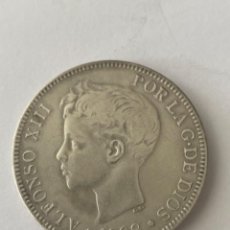 Monedas de España: BONITA MONEDA DE PLATA DE 5 PESETAS DE ALFONSO XIII. AÑO 1898*18*98