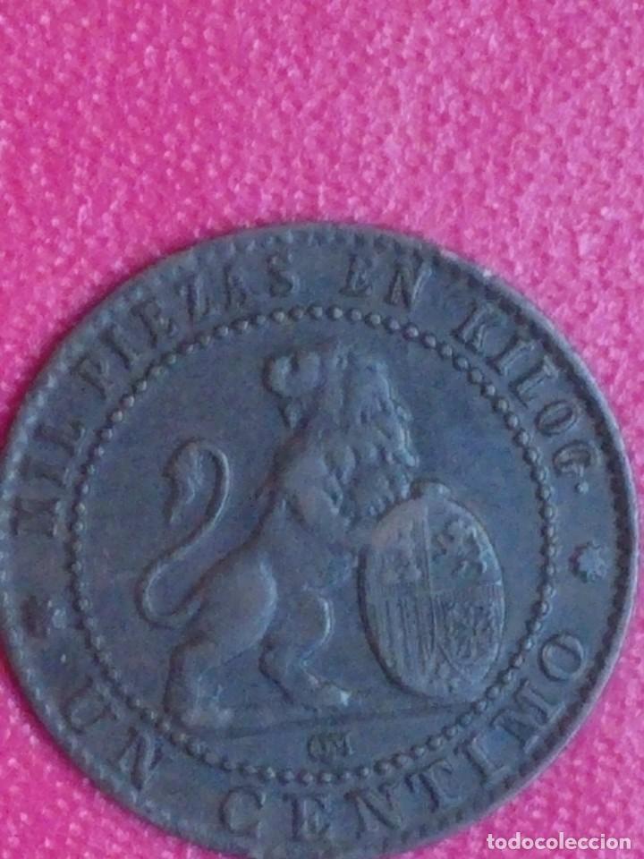 Monedas de Espa&ntilde;a: 1 CENTIMO 1870 GOBIERNO PROVISIONAL EBC - - Foto 2