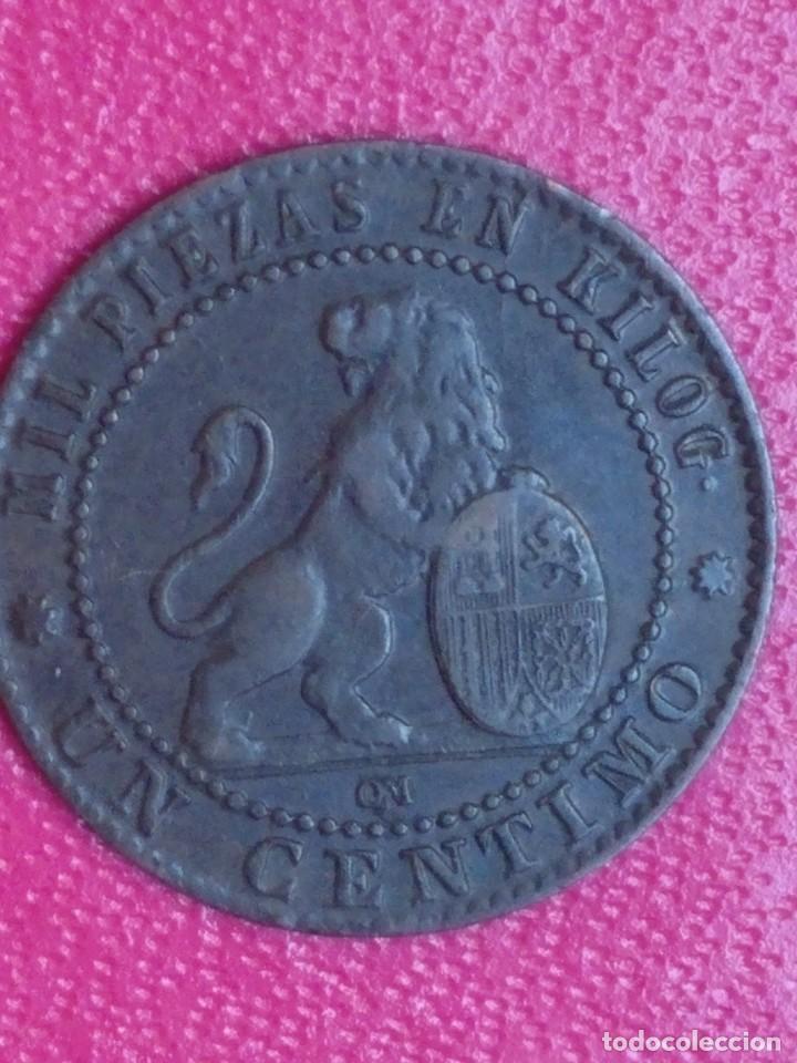 Monedas de Espa&ntilde;a: 1 CENTIMO 1870 GOBIERNO PROVISIONAL EBC - - Foto 10