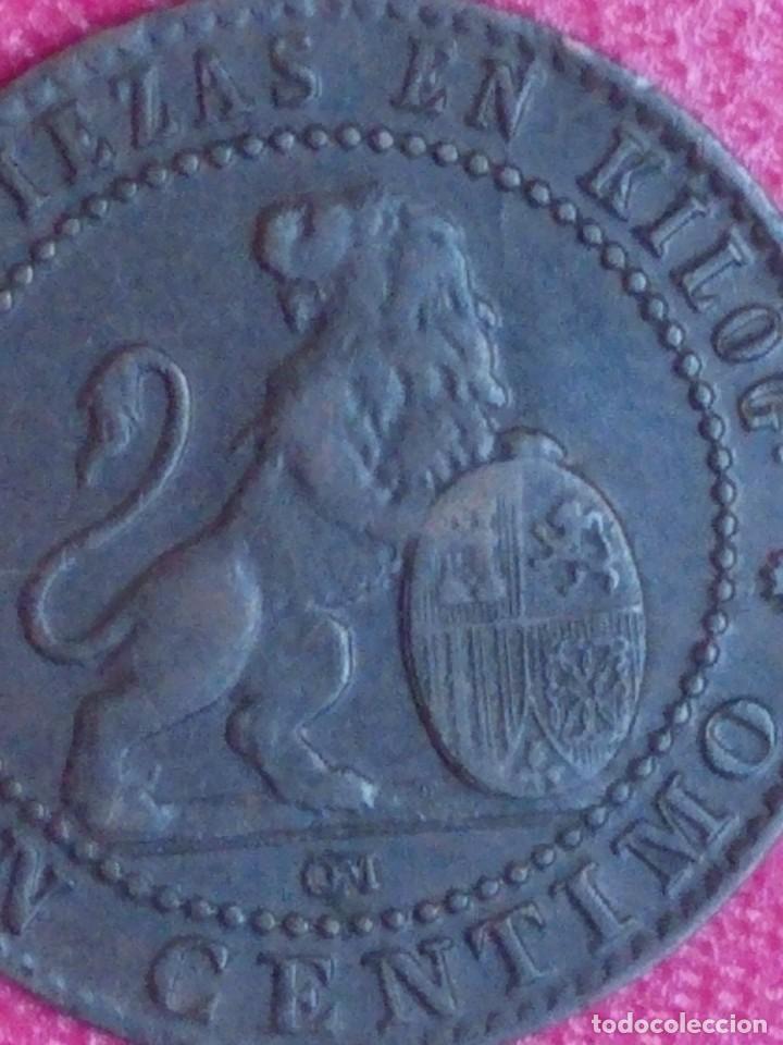 Monedas de Espa&ntilde;a: 1 CENTIMO 1870 GOBIERNO PROVISIONAL EBC - - Foto 12