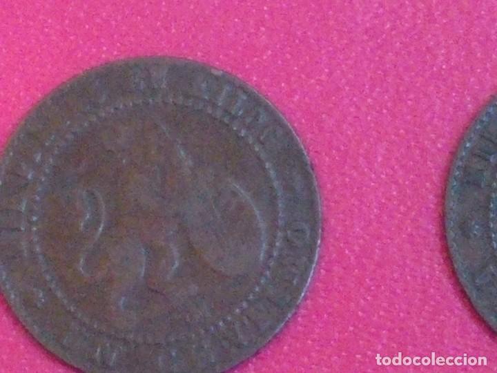 Monedas de Espa&ntilde;a: 6 PIEZAS DE 1 CENTIMO GOBIERNO PROVISIONAL 1870 - Foto 12