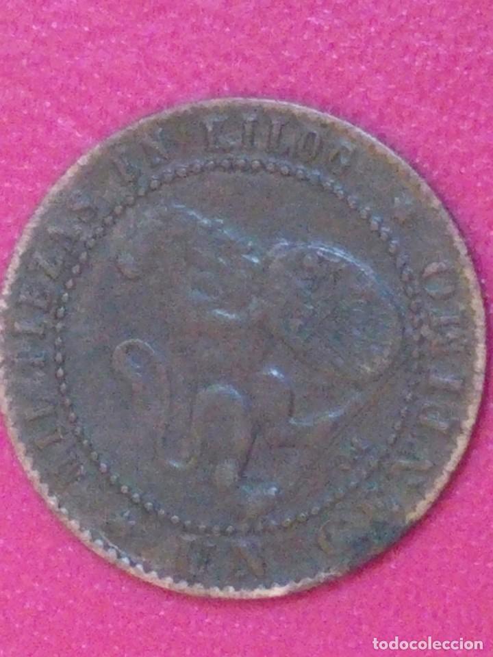 Monedas de Espa&ntilde;a: 6 PIEZAS DE 1 CENTIMO GOBIERNO PROVISIONAL 1870 - Foto 14