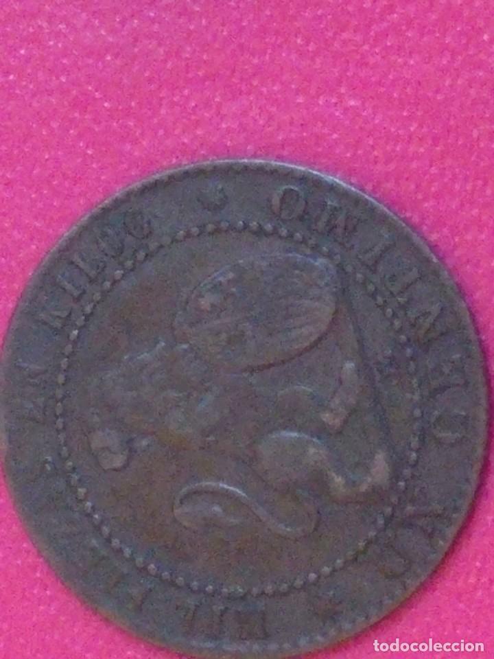 Monedas de Espa&ntilde;a: 6 PIEZAS DE 1 CENTIMO GOBIERNO PROVISIONAL 1870 - Foto 15