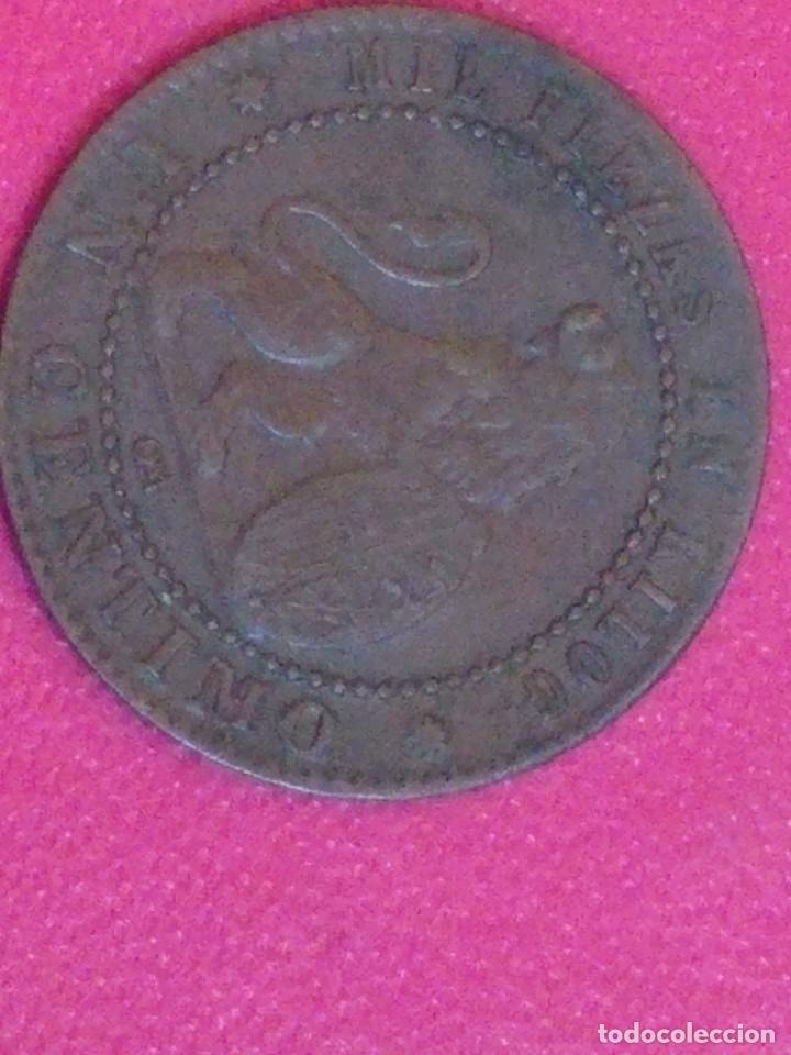Monedas de Espa&ntilde;a: 6 PIEZAS DE 1 CENTIMO GOBIERNO PROVISIONAL 1870 - Foto 16