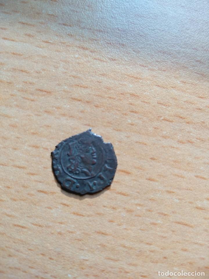 Monedas de Espa&ntilde;a: Felpe V-Dinero 1710 - Aragon - Foto 2