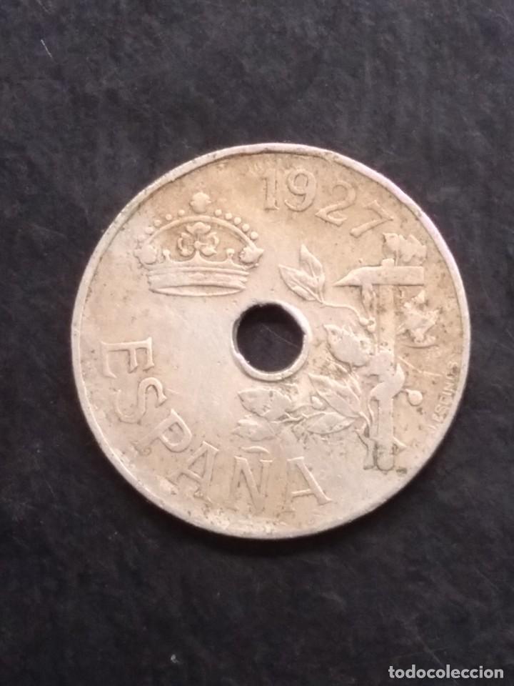 Monedas de Espa&ntilde;a: 4 MONEDAS DE 25 CENTIMOS 1927 - Foto 8