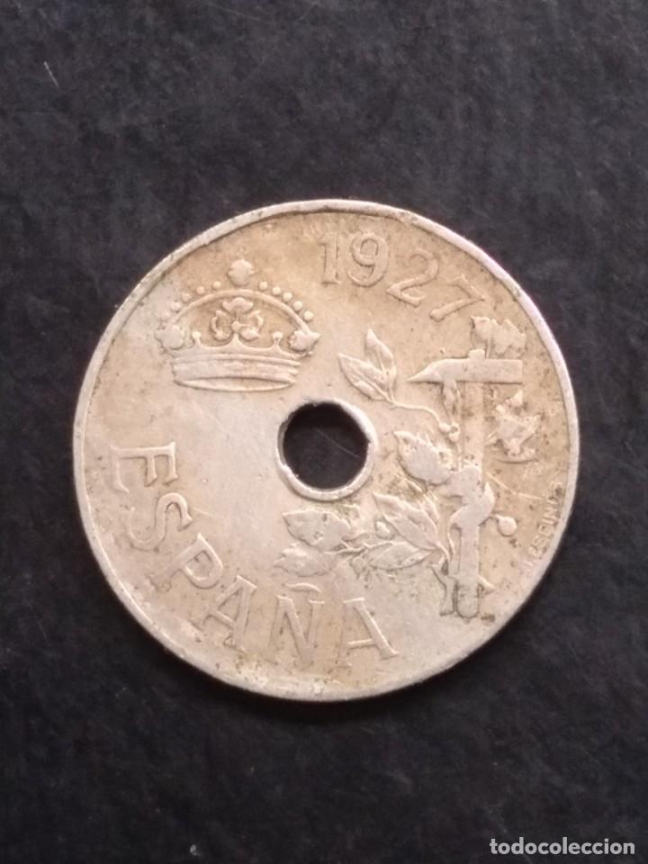 Monedas de Espa&ntilde;a: 4 MONEDAS DE 25 CENTIMOS 1927 - Foto 9