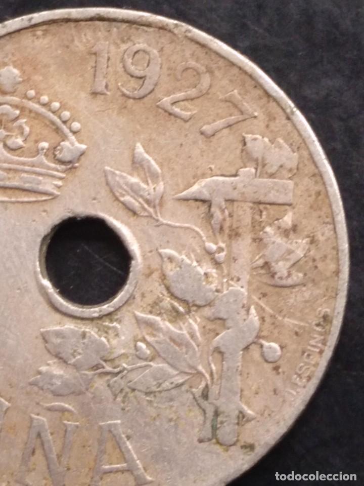 Monedas de Espa&ntilde;a: 4 MONEDAS DE 25 CENTIMOS 1927 - Foto 10