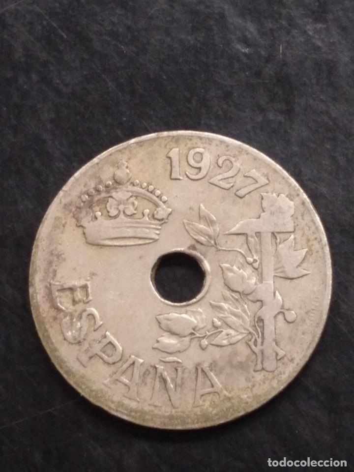Monedas de Espa&ntilde;a: 4 MONEDAS DE 25 CENTIMOS 1927 - Foto 11