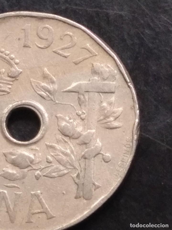 Monedas de Espa&ntilde;a: 4 MONEDAS DE 25 CENTIMOS 1927 - Foto 15