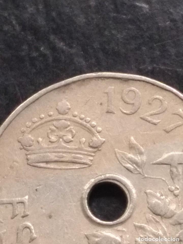 Monedas de Espa&ntilde;a: 4 MONEDAS DE 25 CENTIMOS 1927 - Foto 16