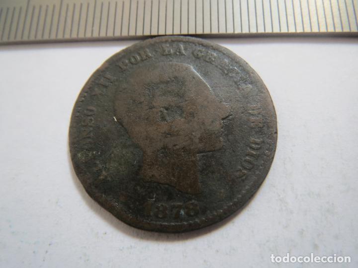 Monedas de Espa&ntilde;a: MONEDA 5 CENTIMOS 1878 (7) ALFONSO XII - Foto 1