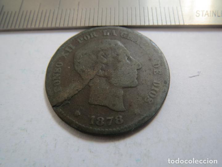 Monedas de Espa&ntilde;a: MONEDA 5 CENTIMOS 1878 (26) ALFONSO XII - Foto 1