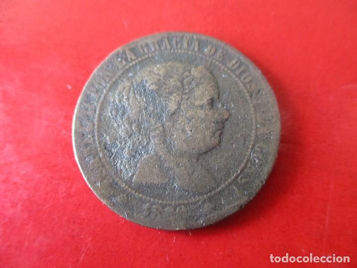 Monedas de Espa&ntilde;a: Isabel II. 2 1/2 centimos de escudo 1868 - Foto 1