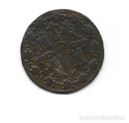 Monedas de Espa&ntilde;a: FERNANDO VII- 4 MARAVEDIS- 1829- SEGOVIA - Foto 2