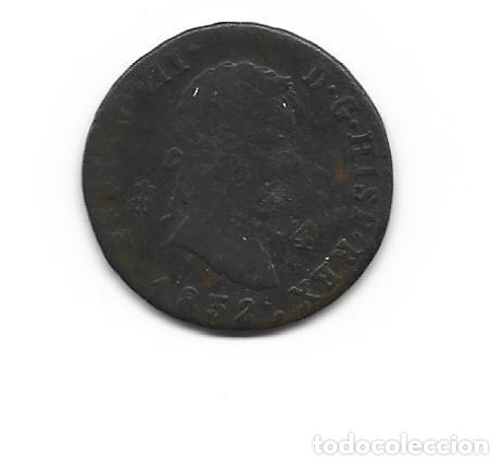 Monedas de Espa&ntilde;a: FERNANDO VII- 4 MARAVEDIS- 1832- SEGOVIA - Foto 1