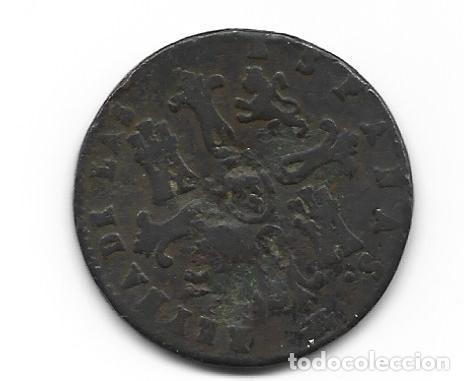 Monedas de Espa&ntilde;a: ISABEL II- 8 MARAVEDIS- 1843- SEGOVIA - Foto 2