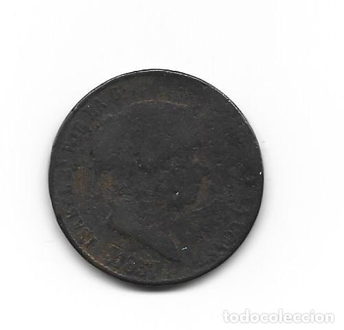 Monedas de Espa&ntilde;a: ISABEL II- 25 CENTIMOS DE REAL- 1857- SEGOVIA - Foto 1