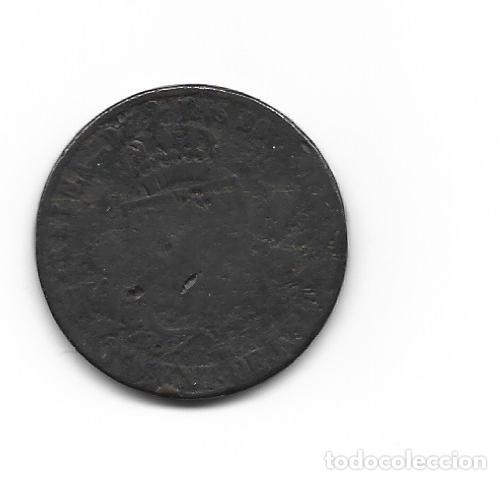 Monedas de Espa&ntilde;a: ISABEL II- 25 CENTIMOS DE REAL- 1857- SEGOVIA - Foto 2