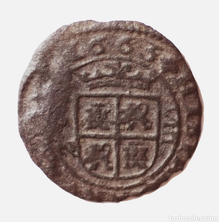 Monedas de Espa&ntilde;a: 8 MARAVEDIS 1663 FELIPE IV GRANADA N - Foto 1