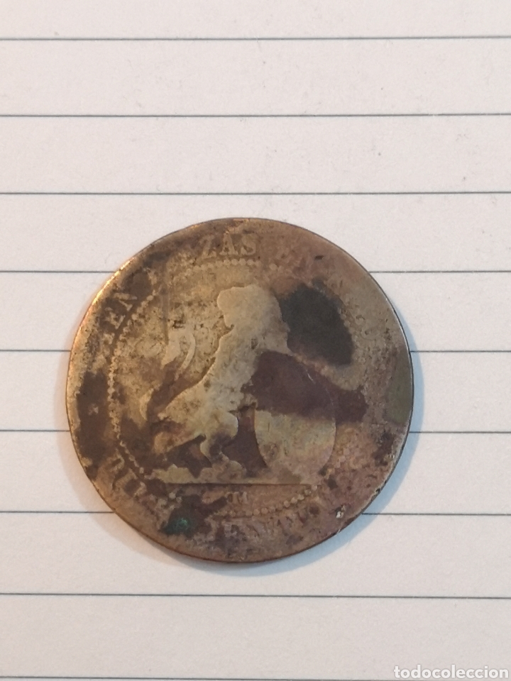 Monedas de Espa&ntilde;a: Espa&ntilde;a 1870 10 c&eacute;ntimos - Foto 2