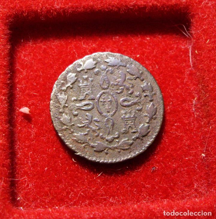 Monedas de Espa&ntilde;a: 2 MARAVEDIS - CARLOS IV - 1793 SEGOVIA - Foto 2