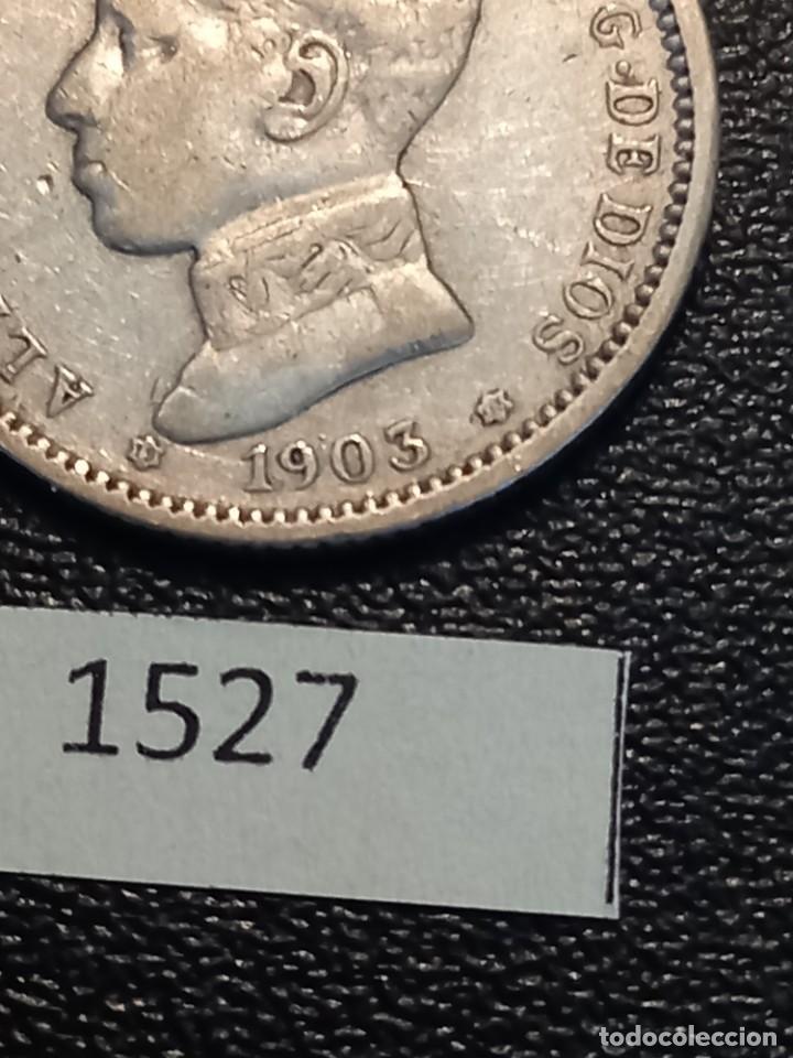 Monedas de Espa&ntilde;a: Espa&ntilde;a 1 peseta 1903 - Foto 3