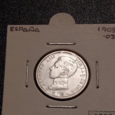 Monedas de España: ESPAÑA 1 PESETA 1903. Lote 302694428