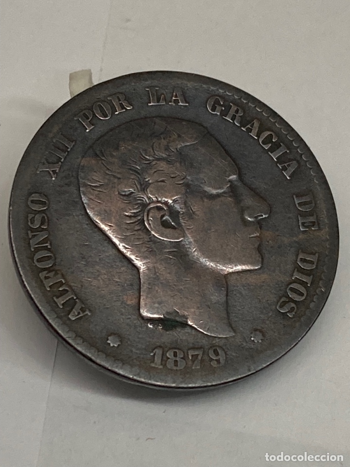 Monedas de Espa&ntilde;a: Moneda 10 c&eacute;ntimos 1879 - Foto 1