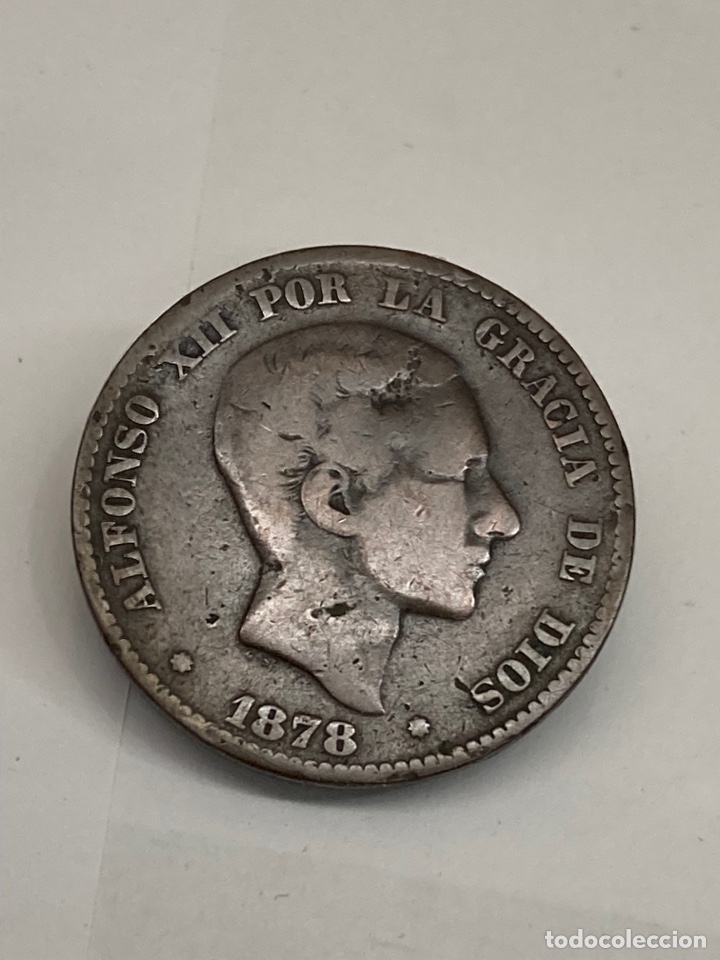 Monedas de Espa&ntilde;a: Moneda diez c&eacute;ntimos 1878 - Foto 1