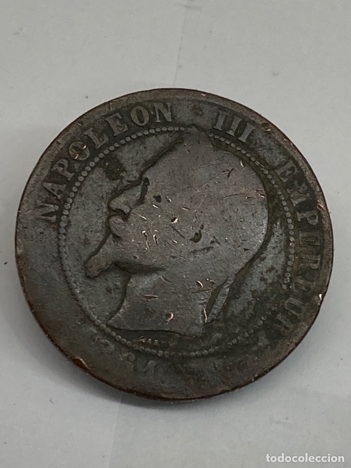 Monedas de Espa&ntilde;a: Moneda diez c&eacute;ntimos 1861 - Foto 1