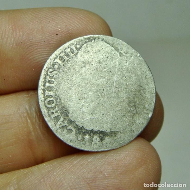 Monedas de Espa&ntilde;a: 1 Real. Plata. Carlos III. - Foto 1