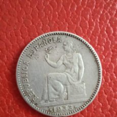 Monedas de España: MONEDA PLATA 1 PTA REPUBLICA ESPAÑOLA AÑO 1933.. Lote 303282508