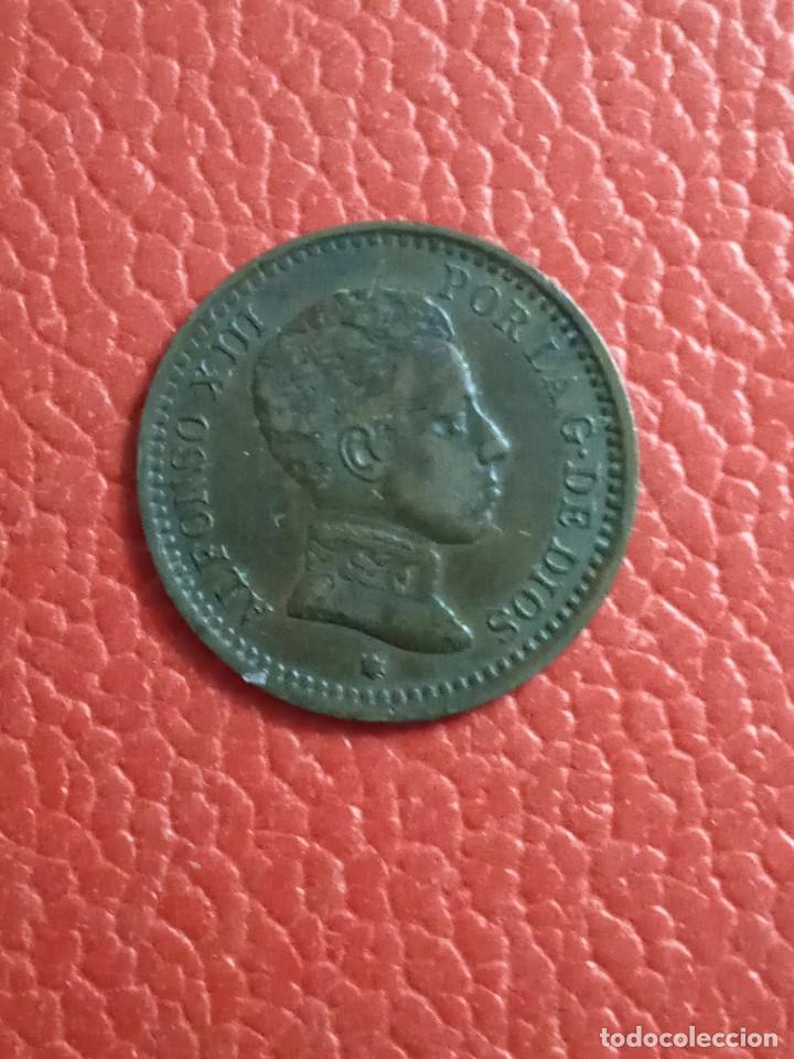 Monedas de Espa&ntilde;a: MONEDA 2 CENT. ALFONSO XIII A&Ntilde;O 1904. - Foto 1