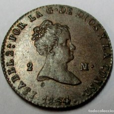 Monedas de España: ISABEL II, 1844. 2 MARAVEDÍS DE LA CECA DE SEGOVIA. LOTE 3935. Lote 303743563