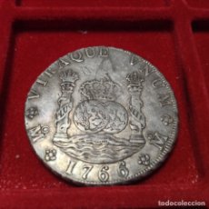 Monedas de España: CARLOS III 8 REALES PLATA 1766 MEXICO MF COLUMNARIO. Lote 304913763