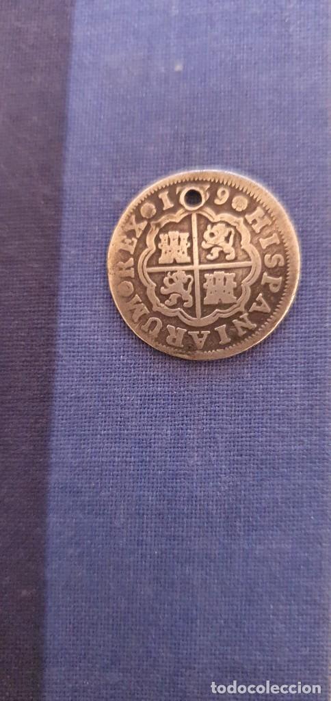 Monedas de Espa&ntilde;a: Moneda Felipe V a&ntilde;o 1739 - Foto 1