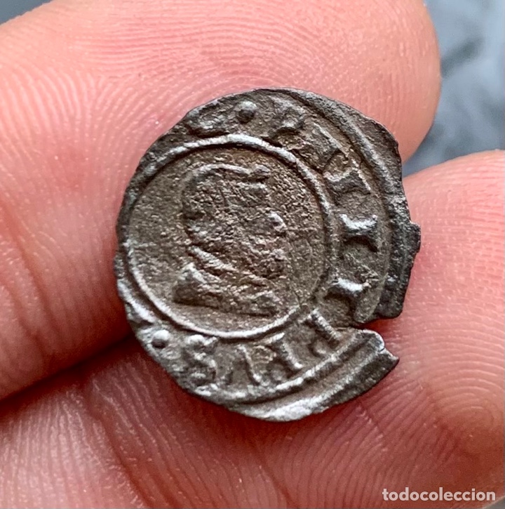 Monedas de Espa&ntilde;a: Moneda FELIPE IV 4 Maravedis 1663 Madrid - Foto 3