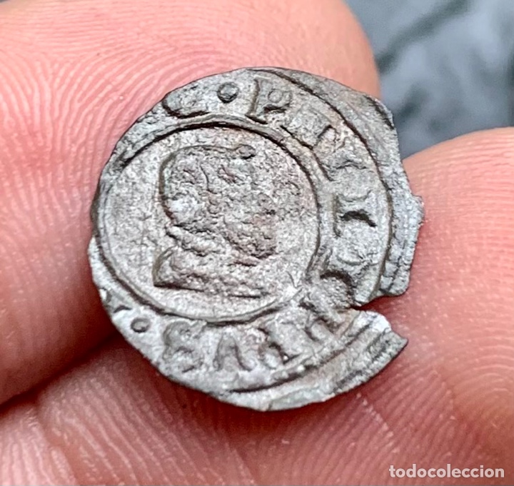 Monedas de Espa&ntilde;a: Moneda FELIPE IV 4 Maravedis 1663 Madrid - Foto 1