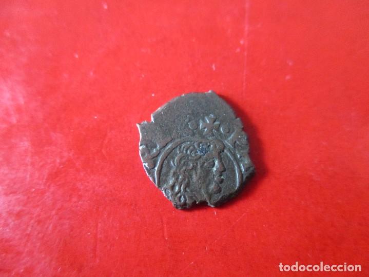 Monedas de Espa&ntilde;a: Felipe V. dinero de 1711 Zaragoza - Foto 1