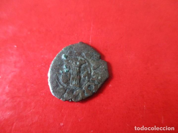 Monedas de Espa&ntilde;a: Carlos II dinero Aragon - Foto 1