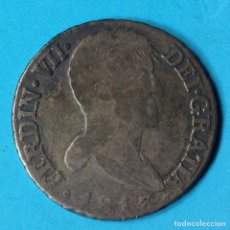 Monedas de España: FERNANDO VII 2 REALES PLATA 1813 MADRID IJ BUSTO CARA LOCO RARA. Lote 308680953